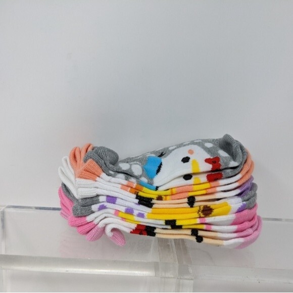 Disney Tsum Tsum Socks, Girls Shoe Size 10-4 - Picture 3 of 6